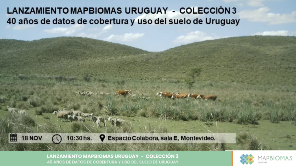 LANÇAMENTO DO MAPBIOMAS URUGUAI – COLEÇÃO 3