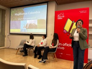 Dos dados de satélite à pesquisa jornalística: MapBiomas Colômbia presente no PumaFest