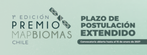 É prorrogado o prazo para inscrições na primeira edição do Prêmio MapBiomas Chile
