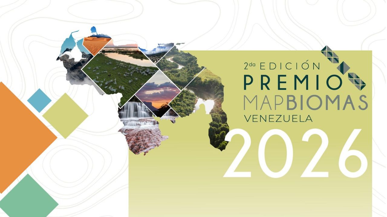 Estão abertas as inscrições para a segunda edição do Prêmio MapBiomas Venezuela